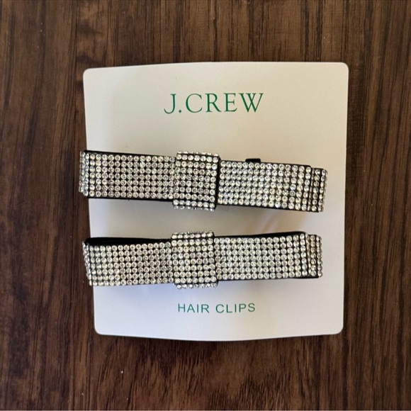 J.crew sparke bow hair clip set - of - two main image 8